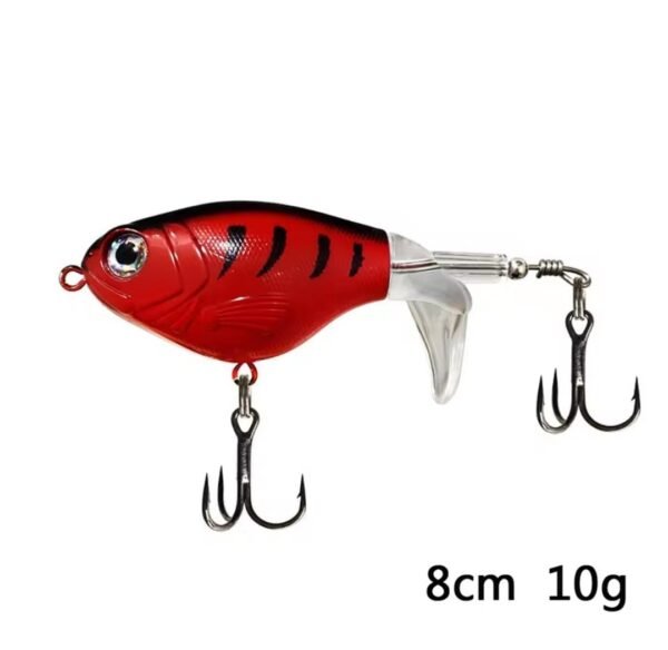 Señuelo de pescar TopWater Artificial Whopper Cola giratorio Duro Color5