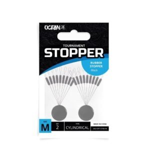 Biksa de Stopper Ocean Space Bean Cylindrical M Lenguados 2set  Black