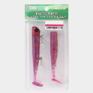 Vinilo Tsurinoya T-Tail Soft Lure Set 35 g x 11 cm Edición Limitada ColorA