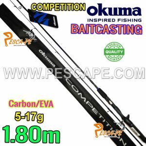 Caña OKUMA BaitCasting Competition Carbono 5-17gr EVA 1.80m