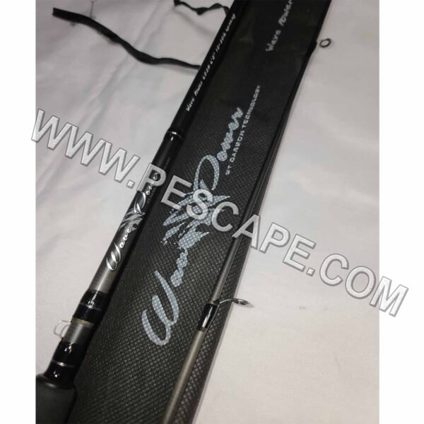 Caña OKUMA Wave Power Spinning Carbono 24T EVA 20-50gr 1.80m Peso 122gr - Imagen 4