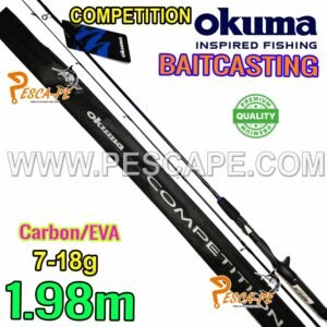 Caña BaitCasting OKUMA Competition 1.98m Carbono EVA 110g