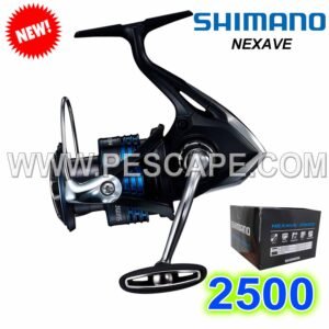 Carrete Shimano Nexave Fishing Spinning 2500 FL Lagunas Ríos | IND. PACK