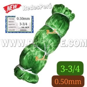 RED DE PESCA 0.50mm 3-3/4 GREEN HAI SHENG REDES 100MD 100MTR