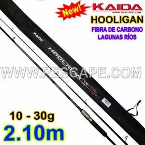 CAÑA KAIDA HOOLIGAN 2.10m SPINNING 10-30gr Laguna Ríos
