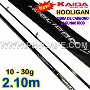 CAÑA KAIDA HOOLIGAN 2.10m SPINNING 10-30gr Laguna Ríos