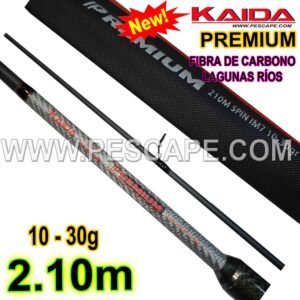 CAÑA KAIDA PREMIUM 2.10m 10-30gr SPINNING Truchas Lagunas Ríos