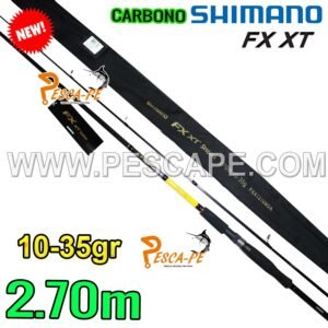 CAÑA SHIMANO FX XT 2.70m CARBONO 10-35gr SPINNING SEABASS