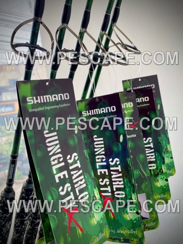 CAÑA SHIMANO JUNGLE STIX 572 1.80M HEAVY SPIN 150-300G PROFESIONAL - Imagen 5