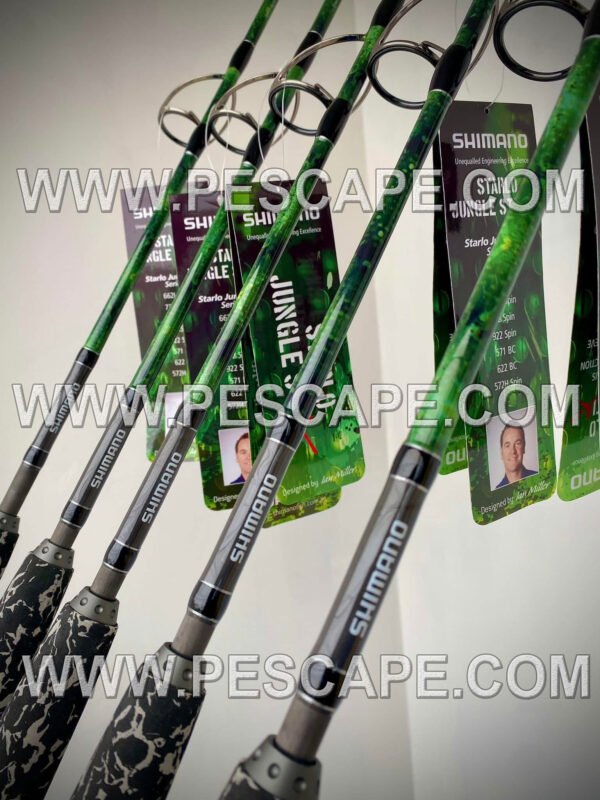 CAÑA SHIMANO JUNGLE STIX 572 1.80M HEAVY SPIN 150-300G PROFESIONAL - Imagen 6