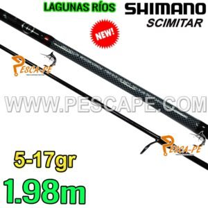 CAÑA SHIMANO SCIMITAR 1.98m 5-17gr Lagunas Ríos