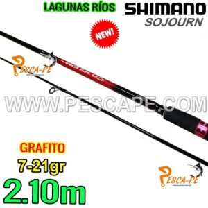 CAÑA SHIMANO SOJOURN 2.10m SPINNING 7-21g Lagunas Ríos