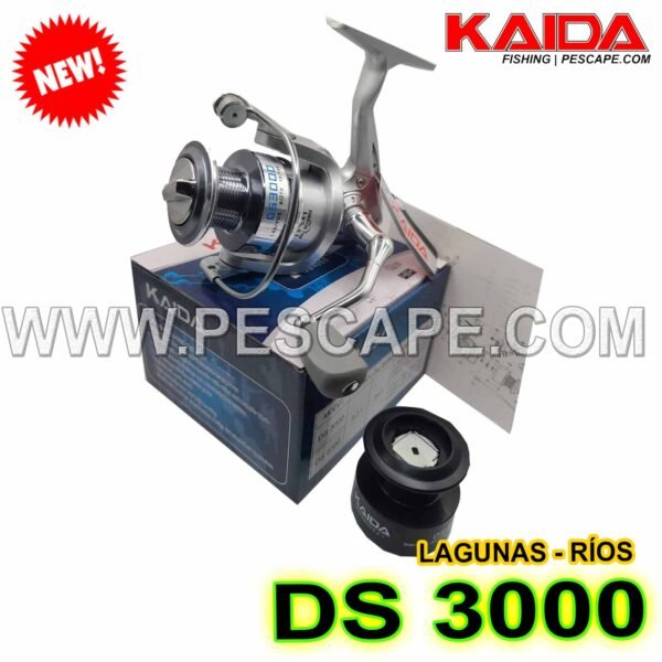 CARRETE KAIDA DS-3000 CNC LAGUNAS RÍOS POWER ROLLER | IND. PACK - Imagen 2