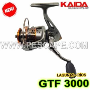 CARRETE KAIDA GTF-3000 NATURE SPINNING LAGUNA RÍOS | IND. PACK
