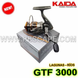 CARRETE KAIDA GTF-3000 NATURE SPINNING LAGUNA RÍOS | IND. PACK