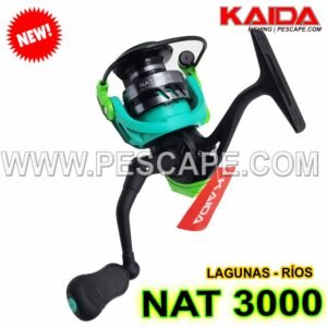 CARRETE KAIDA NAT-3000 NATURE SPINNING LAGUNA RÍOS | IND. PACK