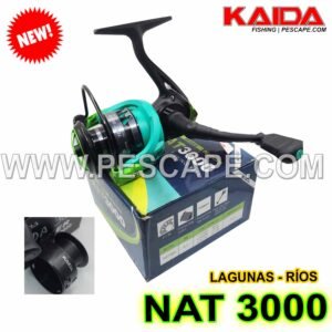 CARRETE KAIDA NAT-3000 NATURE SPINNING LAGUNA RÍOS | IND. PACK