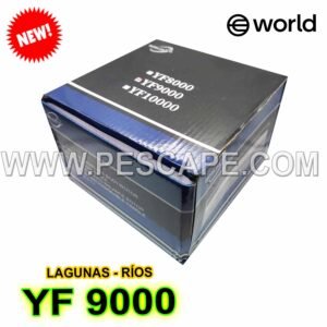 CARRETE WORLDS YF-9000 SURFCASTING GRAFITO + NAYLON SELVA | IND. PACK