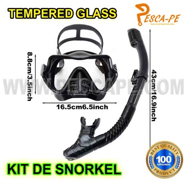 Kit de snorkel Máscara de buceo Para Arpón Alta calidad