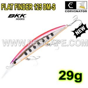 SEÑUELO CORVINATOR FLAT FINDER 125DMS 29gr Camotillo 1.0 BKK Hooks
