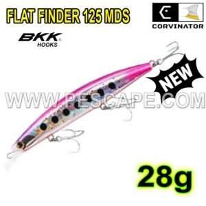SEÑUELO CORVINATOR FLAT FINDER 125MD-S 28gr Camotillo 2.0 BKK Hooks