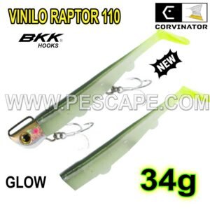 VINILO CORVINATOR RAPTOR 34gr PINK PEJERREY GLOW