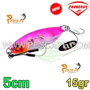 Jig de pesca Para Truchas Metálico 15gr Artificial 5cm para lagunas Color2