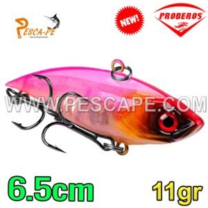 Señuelo de pesca VIB 6.5cm 11g Proberos Wobbler Artificial Lagunas Ríos Color2
