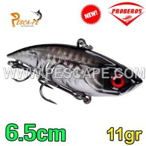 Señuelo de pesca VIB 6.5cm 11g Proberos Wobbler Artificial Lagunas Ríos Color4