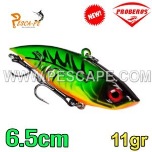 Señuelo de pesca VIB 6.5cm 11g Proberos Wobbler Artificial Lagunas Ríos Color5
