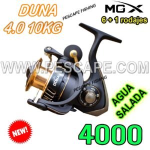 CARRETE MGX DUNA 4.0 Spinning Salt Water PROFESIONAL | IND. PACK