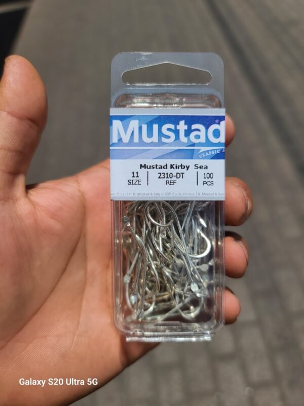 Anzuelos Nickelado MUSTAD Con Paleta #11
