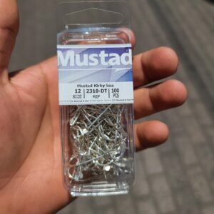 Anzuelos Nickelado MUSTAD Con Paleta #12