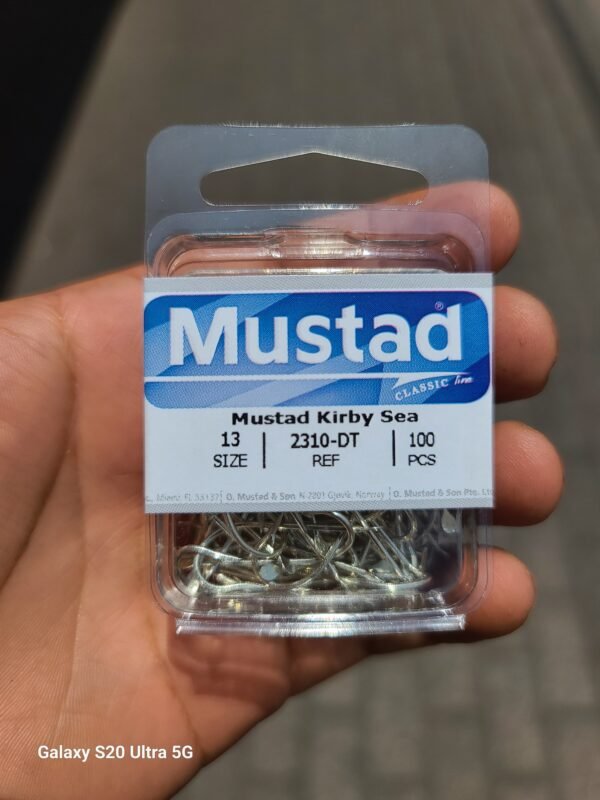 Anzuelos Nickelado MUSTAD Con Paleta #13