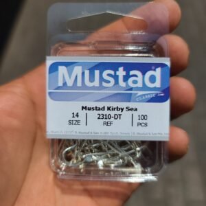Anzuelos Nickelado MUSTAD Con Paleta #14