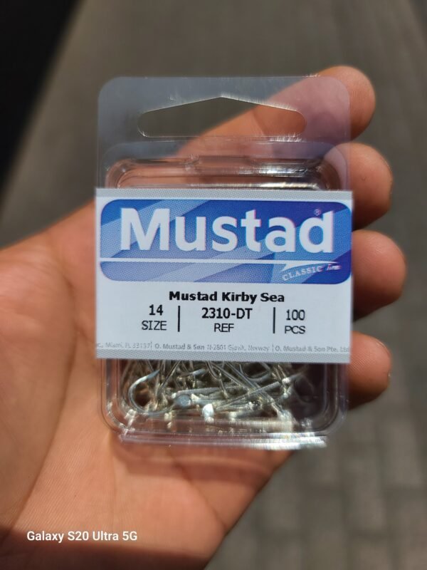 Anzuelos Nickelado MUSTAD Con Paleta #14