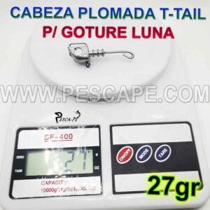 CABEZA PLOMADA PARA VINILOS GOTURE LUNA