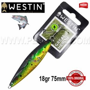 Cuchara WESTIN Great Heron jig 18g 75mm Smallpox Lagunas