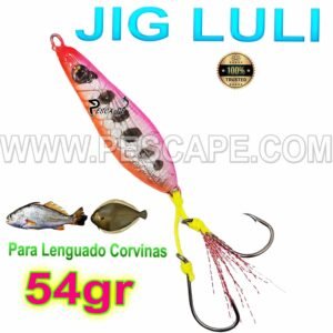Jig Luli para corvinas Resinados 55gr Efectivas Camotillo