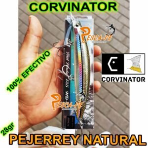 SEÑUELO CORVINATOR PEJERREY 28gr Sinking IND. PACK