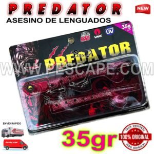 Vinilo Predator 35gr Blackbeard UV VMC IND. PACK BURNING SARDINE