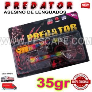 Vinilo Predator 35gr Blackbeard UV VMC IND. PACK CANDY GOLD