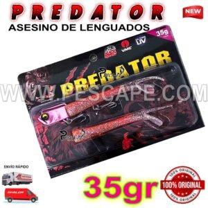 Vinilo Predator 35gr Blackbeard UV VMC IND. PACK PINK SARDINE