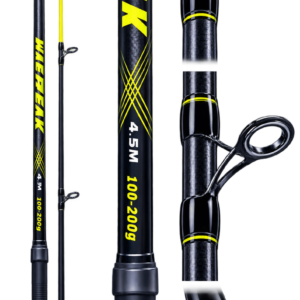 CAÑA KAIDA SURFCASTING WAVE PEAK POWER SURF 4.20m CARBONO 100-200gr