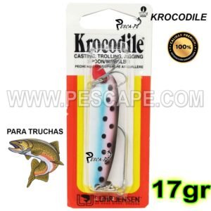 CUCHARA LUHR JENSEN KROCODILE 17gr Para Truchas RAINBO TROUT IND. PACK