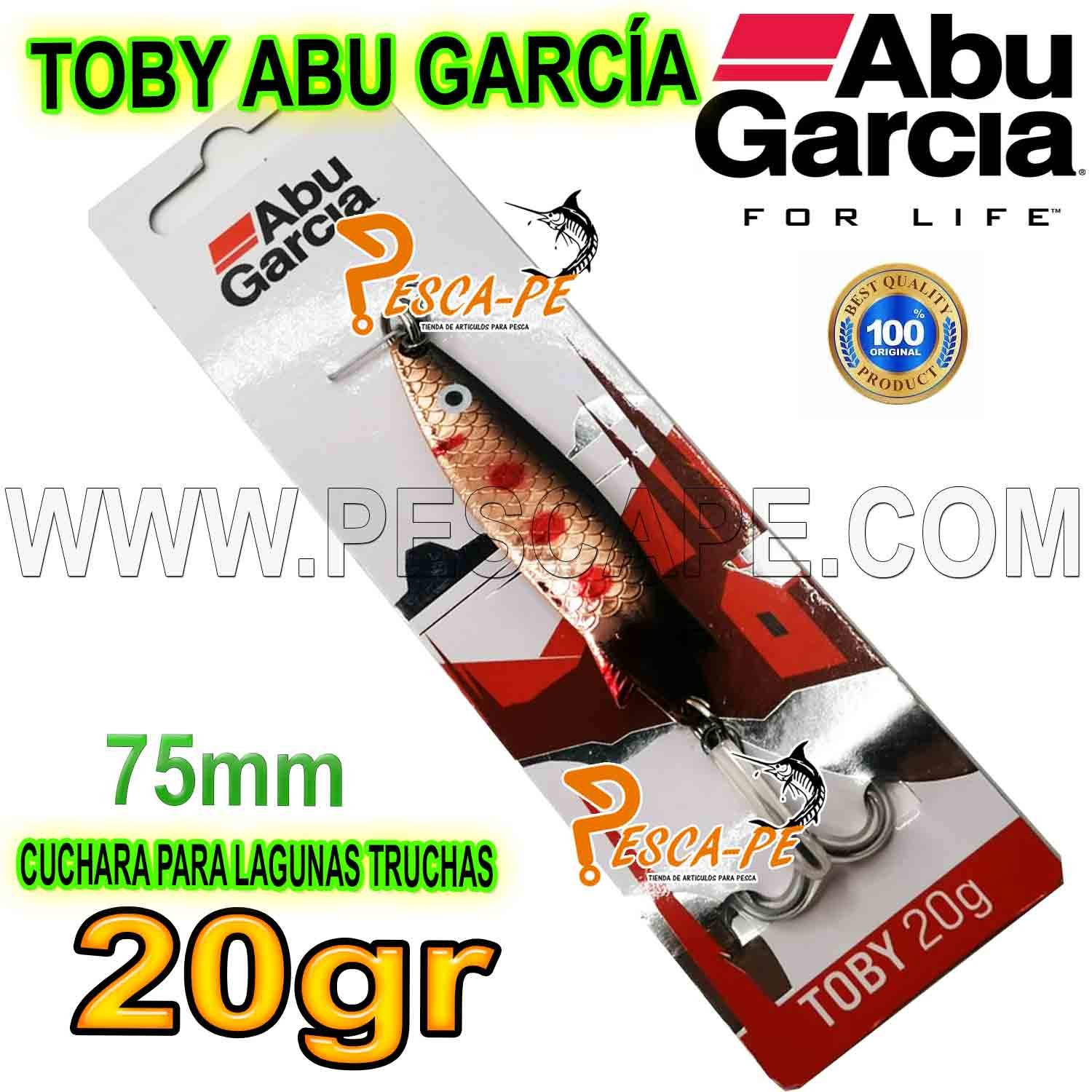 CUCHARA TOBY ABU GARCIA 20gr Lagunas Truchas 7.5cm -LF TROUT