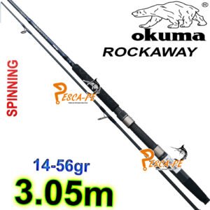 Caña Okuma Rockaway 3.05m 14-56gr Spinning A granel