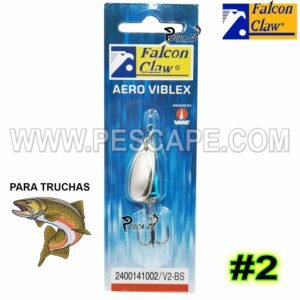 Cucharilla FALCON CLAW Viblex para Trucha V2-BS IND. PACK