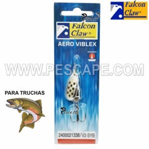 Cucharilla FALCON CLAW Viblex para Trucha V2 SYB 5gr IND. PACK