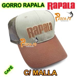 Gorra RAPALA 43GORACASH Café malla CAMO